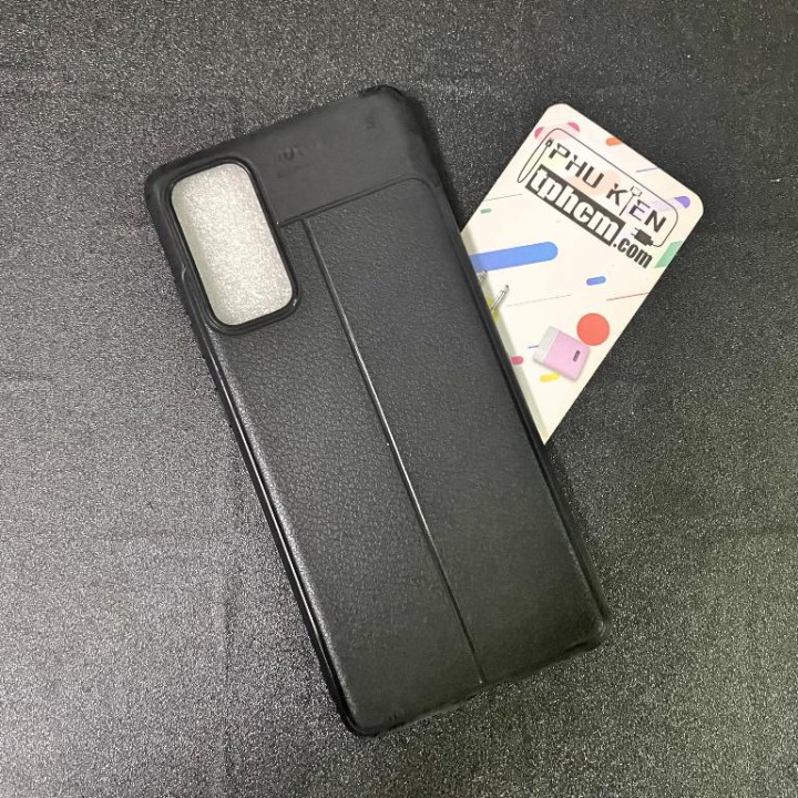 Ốp lưng Samsung S20 FE dẻo giả Da Cao cấp