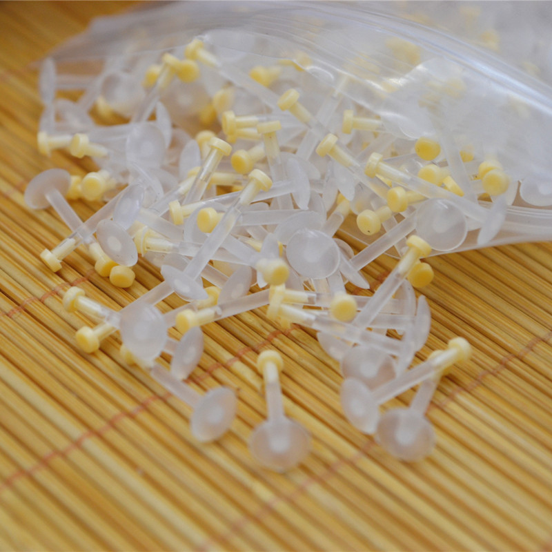 【Hot demand】Campus Style Work Fleshy Transparent Invisible Lip Stud Ear Stud Nose Stud Lip Stud Acrylic Piercing Jewelry. 