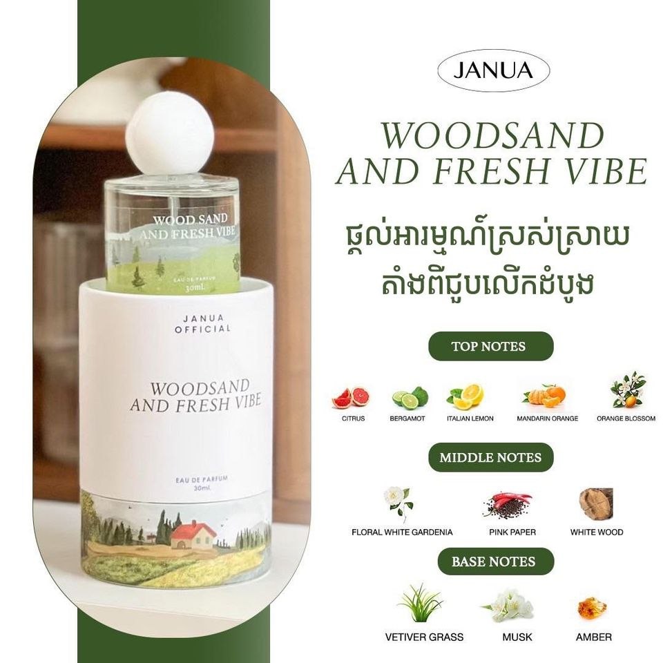 Nước hoa nội địa Janua Eau De Parfum 30ml Thái Lan