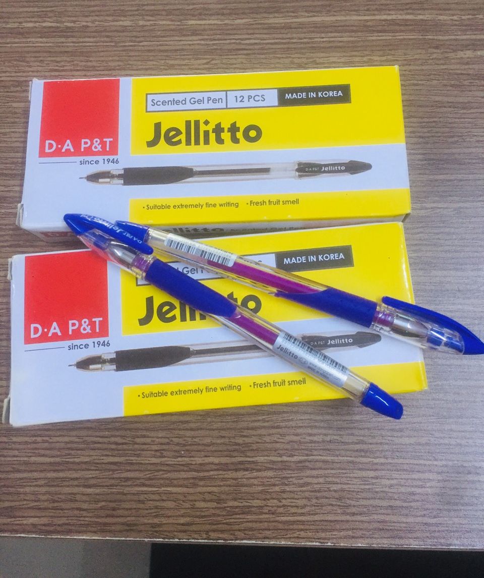 Bút gel D.A P&T Jellitto 0.4mm