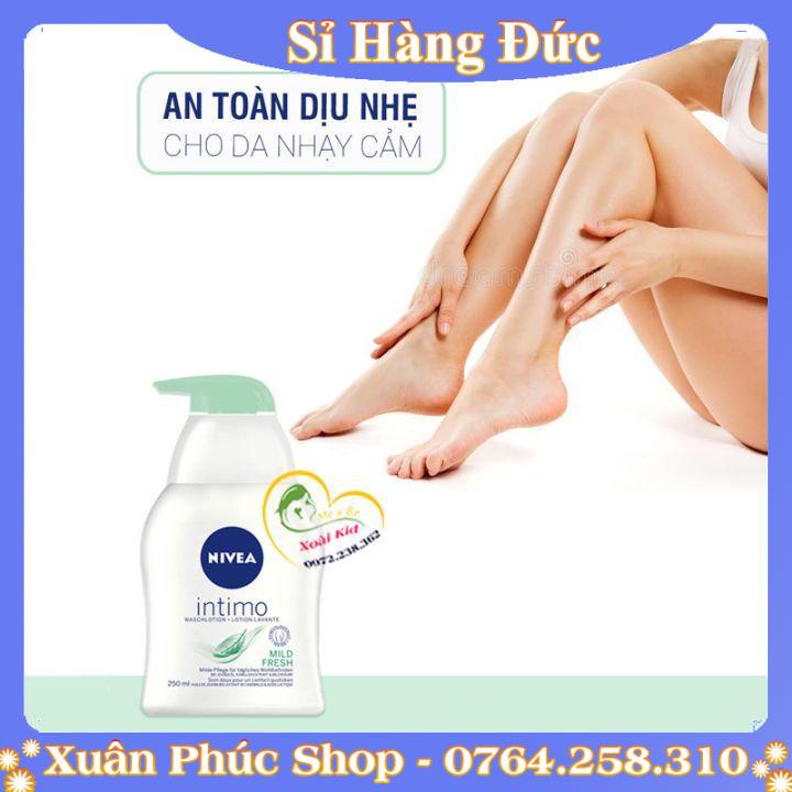[Chính Hãng ĐỦ BILL] DUNG DỊCH VỆ SINH PHỤ NỮ NIVEA ĐỨC 250ML