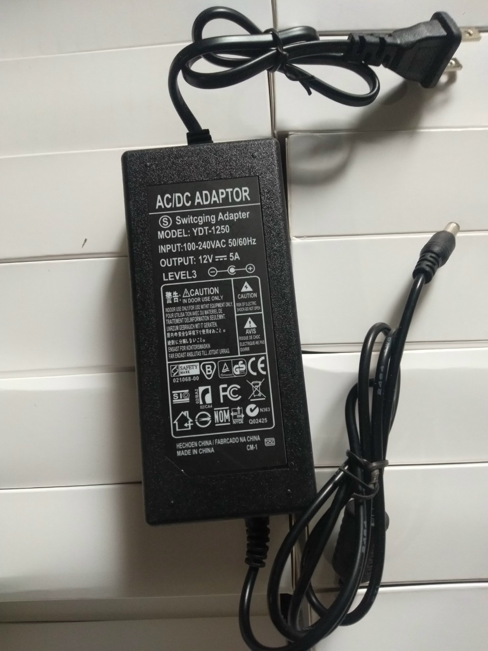 Nguồn 12V 5A, adapter 12v 5A, nguồn camera