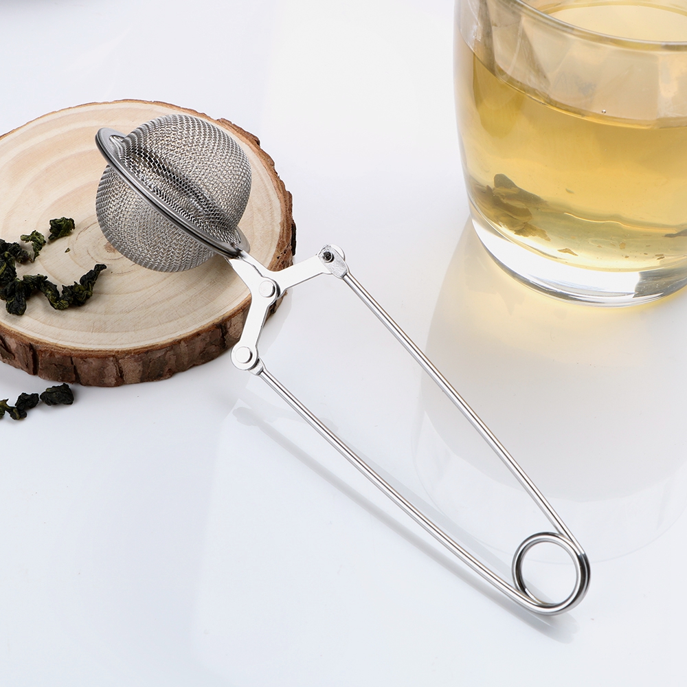 EWJ67 Handle Match Tea Bags Diffuser Kitchen Supplies Herb Coffee Tea Infuser Spice Filter Tea Strainer Teaware