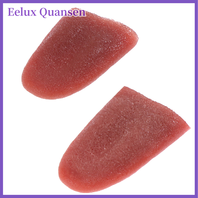 Eelux 2X horror funny magic tricks fake simulation tongue decompression toy prank toys