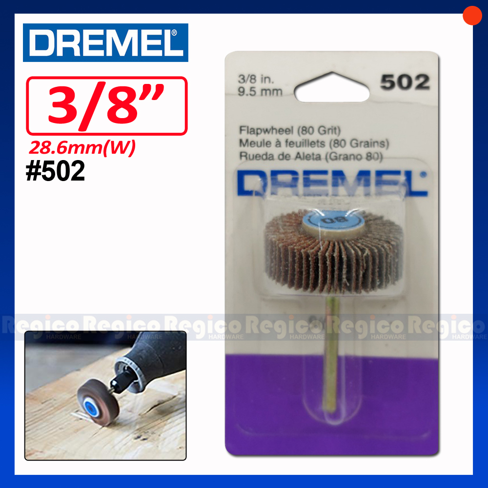 Dremel Flap Wheel Grit 80 Regico Hardware Lazada PH