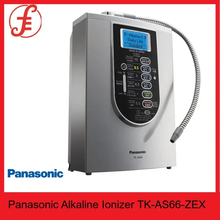 Panasonic Tk As66 Water Alkaline Ionizer Tk As66 Zex Ultra Filtration And Alkaline As66 Tkas66zex Lazada Singapore