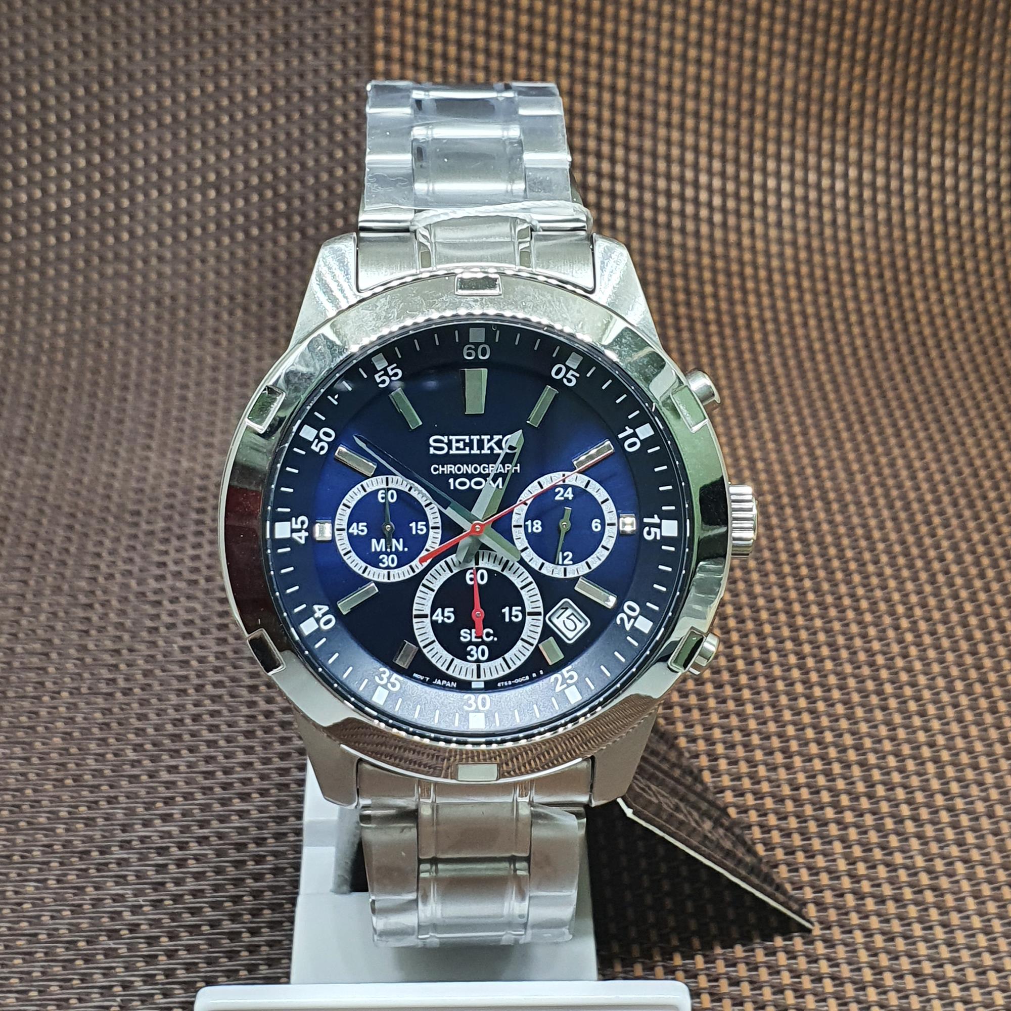 Original] Seiko SKS603P1 Neo Quartz Chronograph Stainless Steel Bracelet  Men's Watch | Lazada Singapore