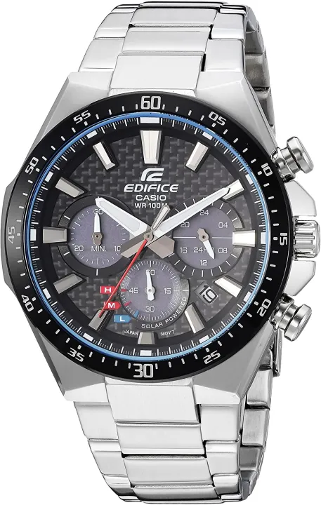 Casio To Release New Edifice Watches Incorporating 6k Carbon Fiber In Collaboration With Scuderia Alphatauri 2021 Casio