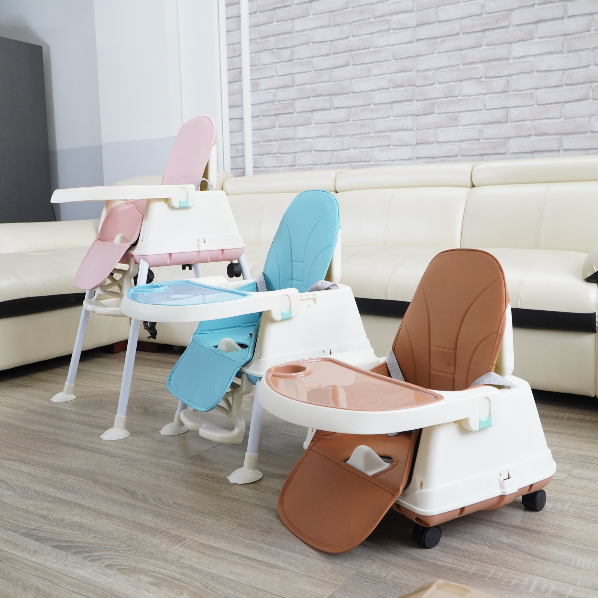 GHẾ ĂN DẶM 9BABY - HANBEI (PHIÊN BẢN MỚI - BẢO HÀNH 1 NĂM - ĐẦY ĐỦ PHỤ KIỆN)