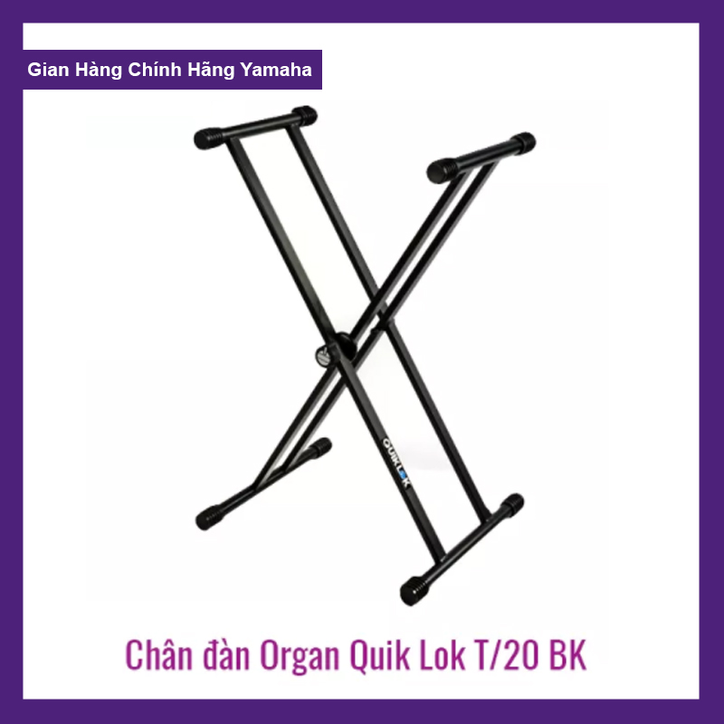 Chân đàn Organ QUIK LOK T/20 BK