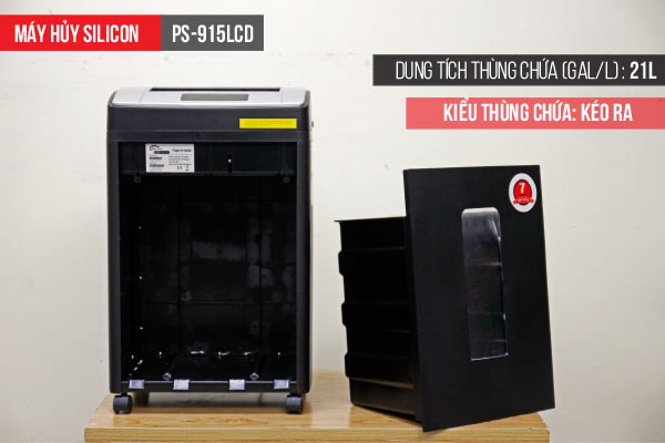Máy hủy tài liệu Silicon PS-915LCD