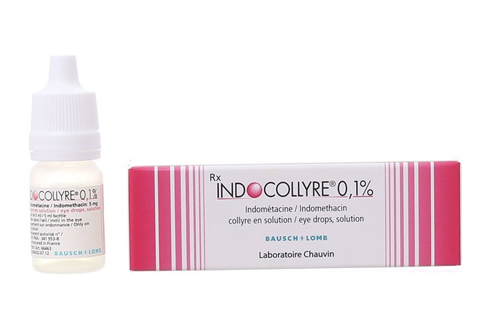 Nhỏ mắt Indocollyre 0.1% chai 5ml (Date 09/2024)