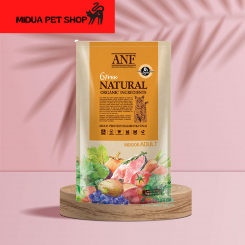 6kg thức ăn cho mèo trưởng thành indoor adult anf - 6free