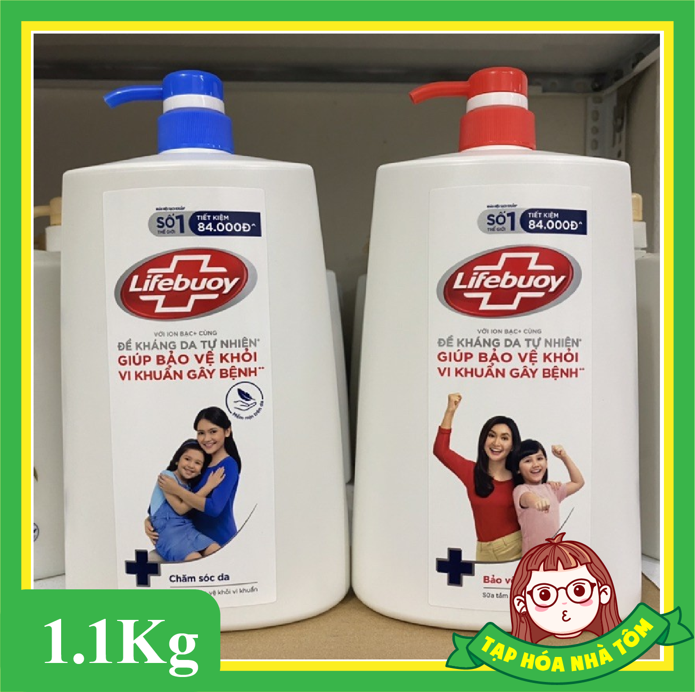 Sữa tắm Lifebuoy chai 1.1kg