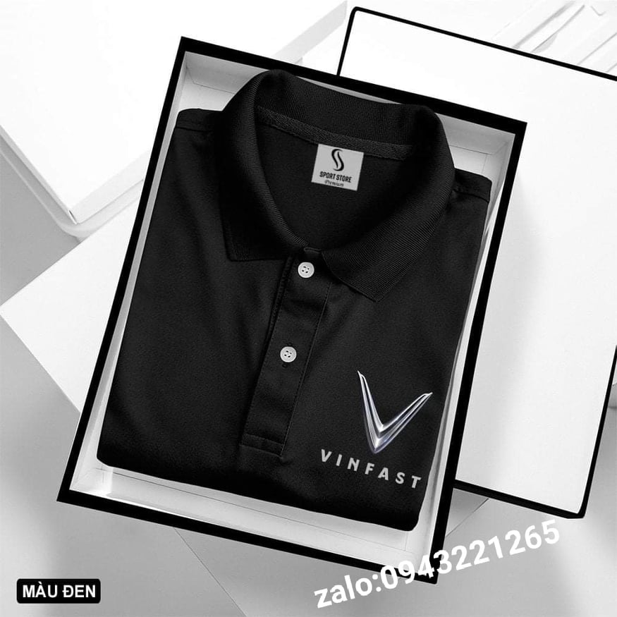 Áo Thun Nam Polo xe vinfast Trẻ Trung Thời Trang cao cấp