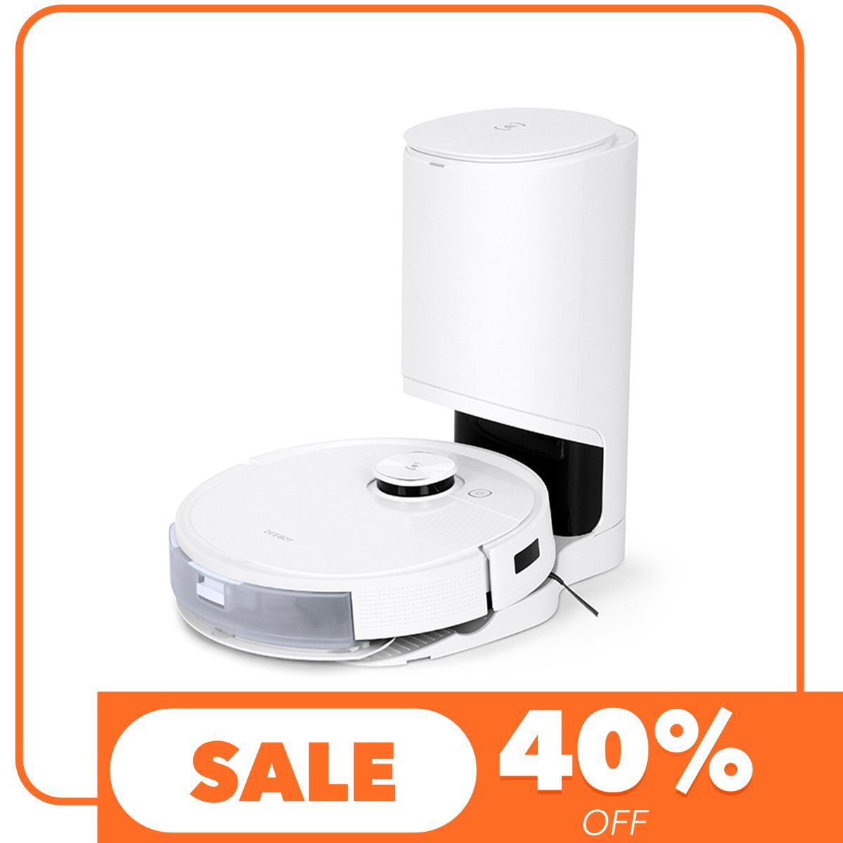 💥ƯU ĐÃI💥Robot hút bụi lau nhà Ecovacs Deebot T9 Plus - Lực hút Max 3000Pa - Bản Quốc Tế - Dock Hút Rác Tự Đổ Rác