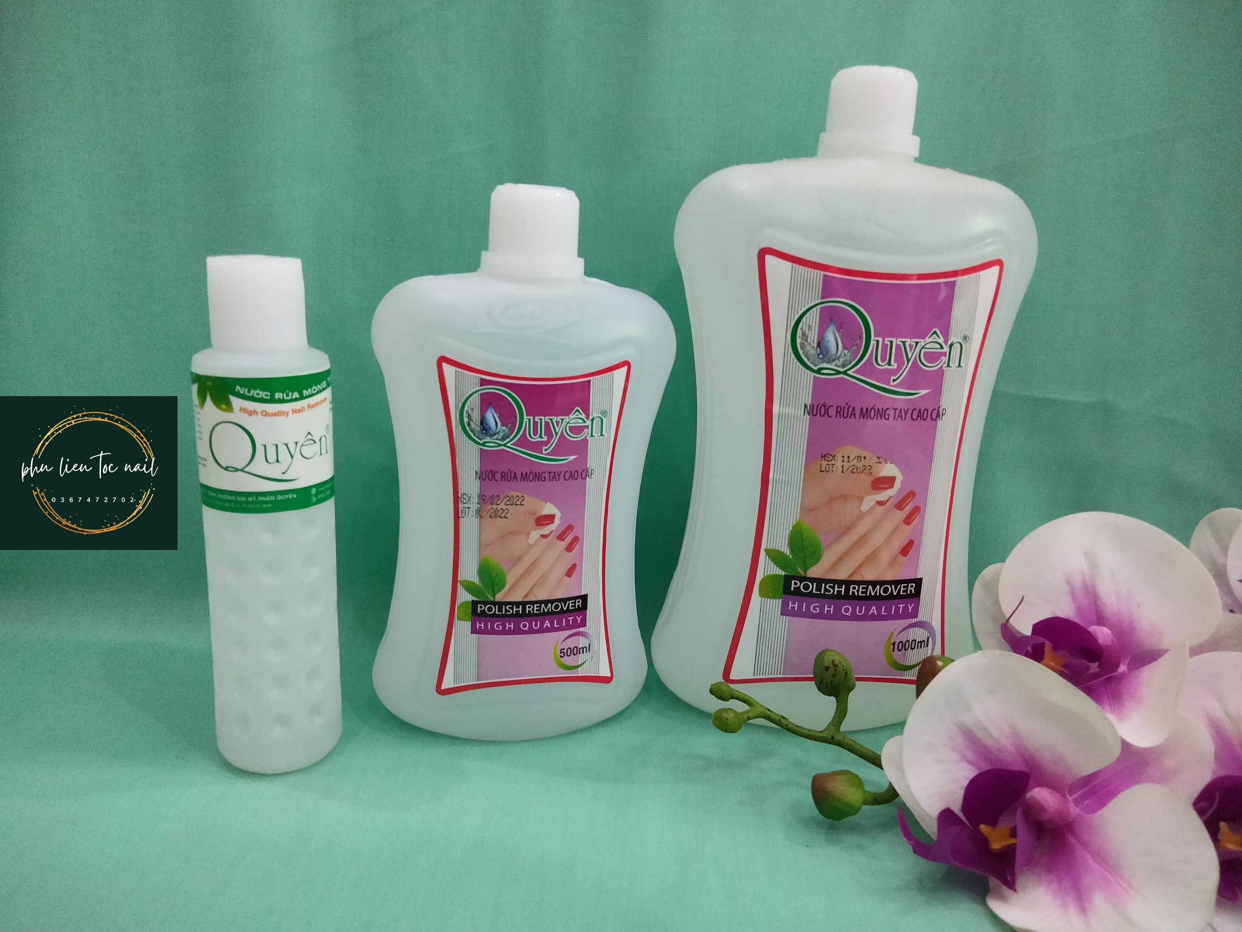 Nước rửa móng Quyên chai bầu - Trường Thọ, TĐ