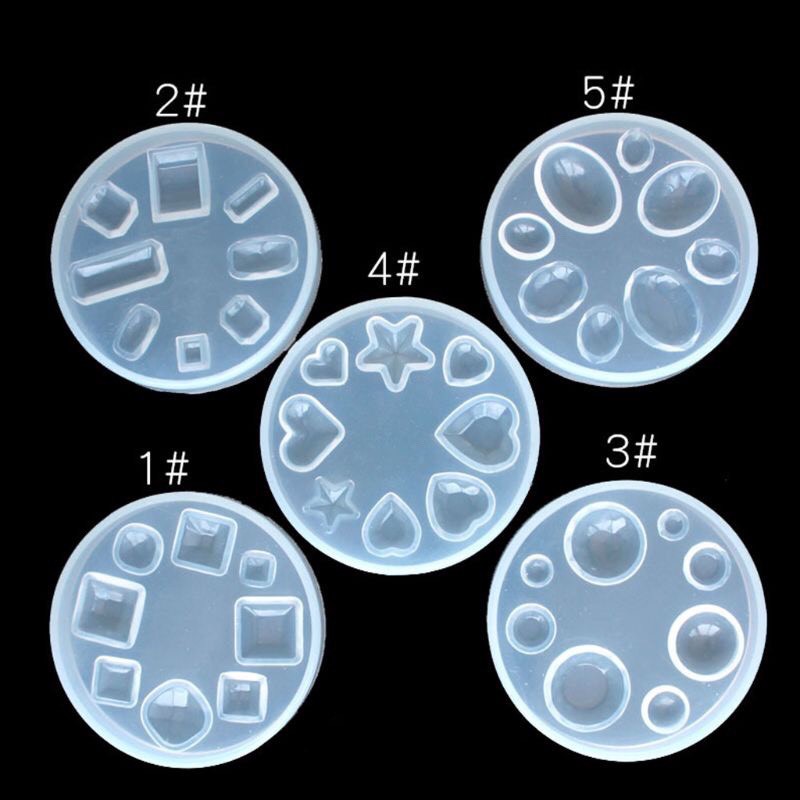 Khuôn silicone đúc keo epoxy resin làm đá quý trang sức, diy resin handmade - trường thịnh sài gòn