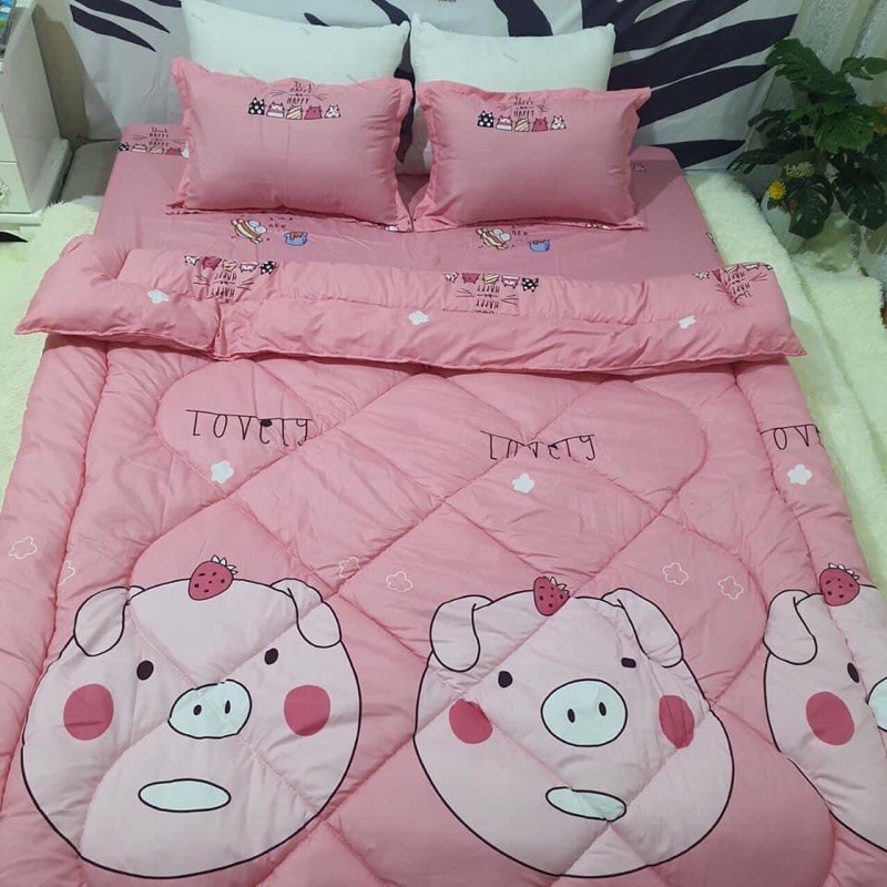 Set Chăn Phao 5 món
