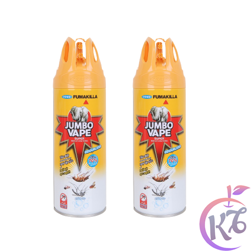 Combo 2 chai Bình xịt muỗi Jumbo chai 300ml loại Không Mùi - bình xịt côn trùng JumboVAPE