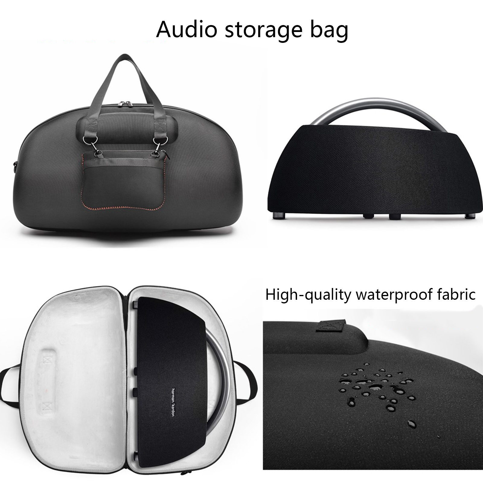 Full Protective Cases forHarman Kardon Go+Play Bluetooth-compatible Speaker Covers Holders Audio Accessories