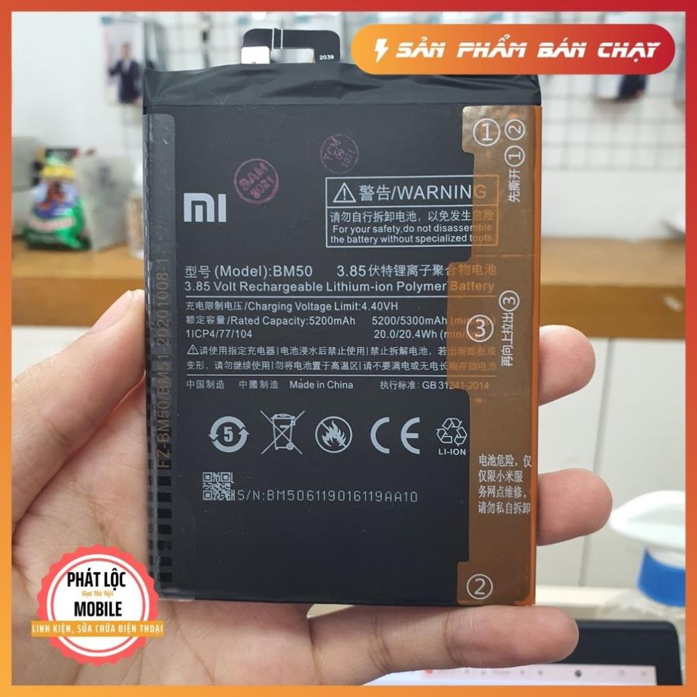 Pin mi max 2 công ty xịn dung lượng 5300mah, pin xiaomi mi max 2 mã pin bm50, bảo hành trong 6 tháng