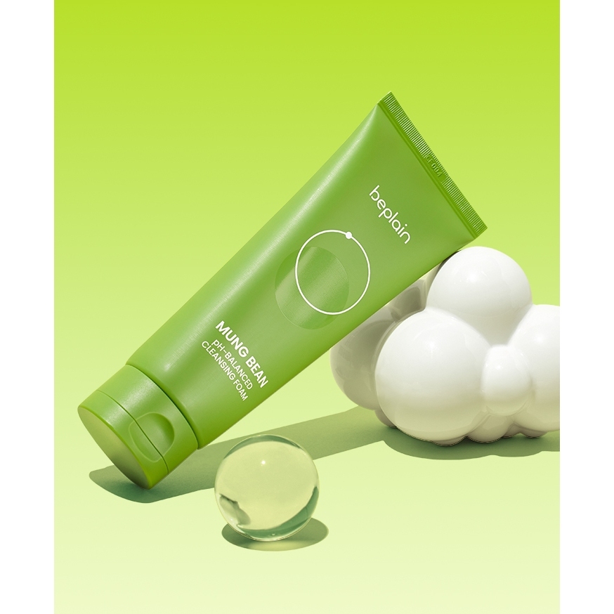 Sữa rửa mặt Beplain Mung Bean pH-Balanced Cleansing Foam 80ml/160ml