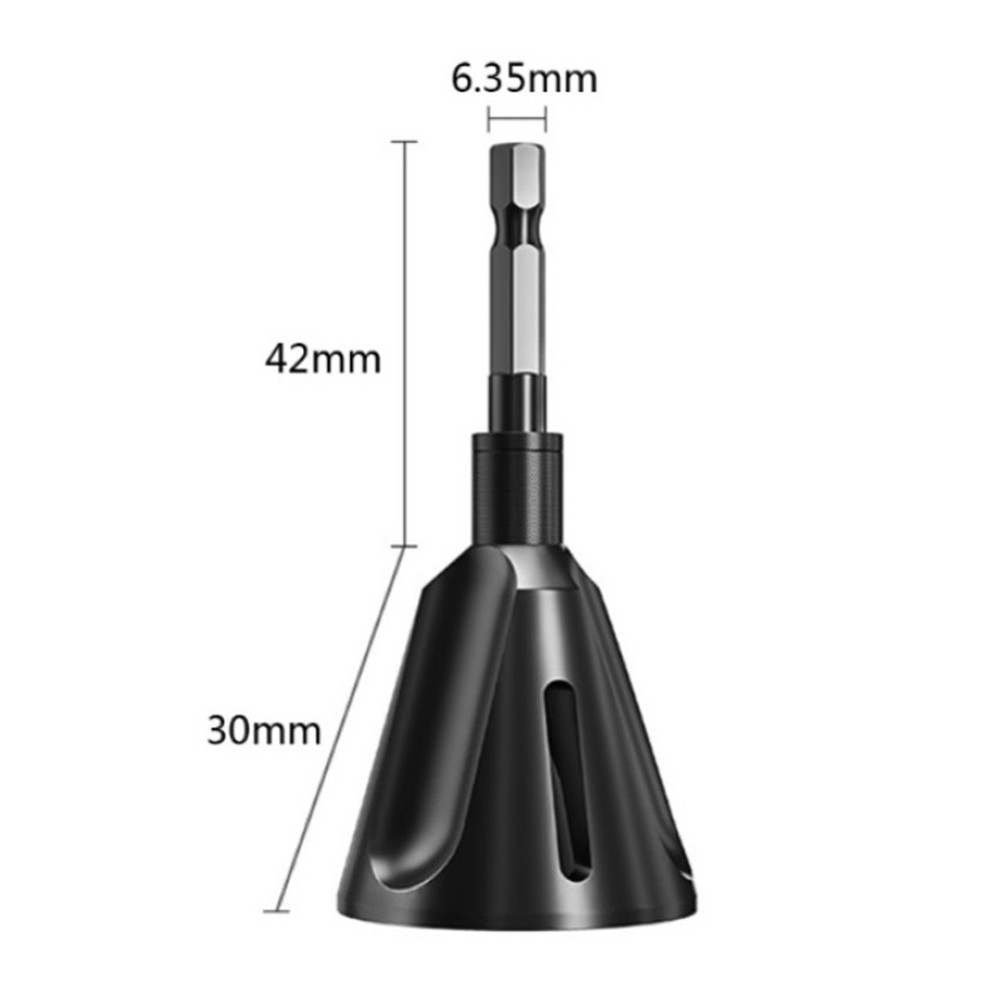 Drill Bits Chamfer Tool 1 Pcs 1/4inch Hex Handle 5mm-25mm Deburring External