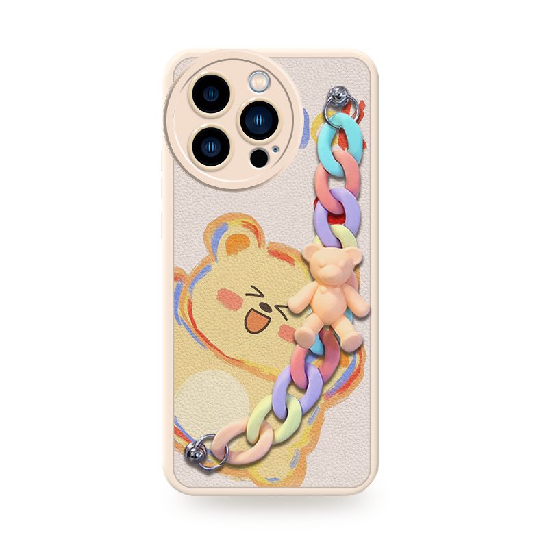 Anti-knock%20Back%20Cover%20Phone%20Case%20For%20iphone13%20Pro%20Max%20Skin%20feel%20silicone%20Solid%20color%20Cartoon%20Waterproof%20Anti-fall%20cute%20-%20Image%205