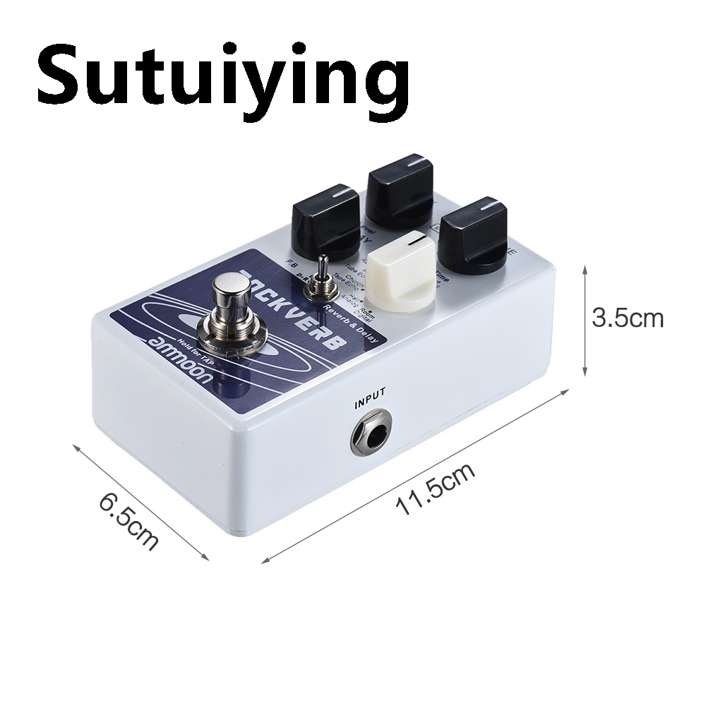Sutuiying%20ammoon%20POCKVERB%20Reverb%20Delay%20Guitar%20Effect%20Pedal%207%20Reverb%20Effects%20Fifty%20percent%20discount%20+%207%20Delay%20Effects%20With%20Tap%20Tempo%20Function%20True%20Bypass%20Pedals%20-%20Image%203