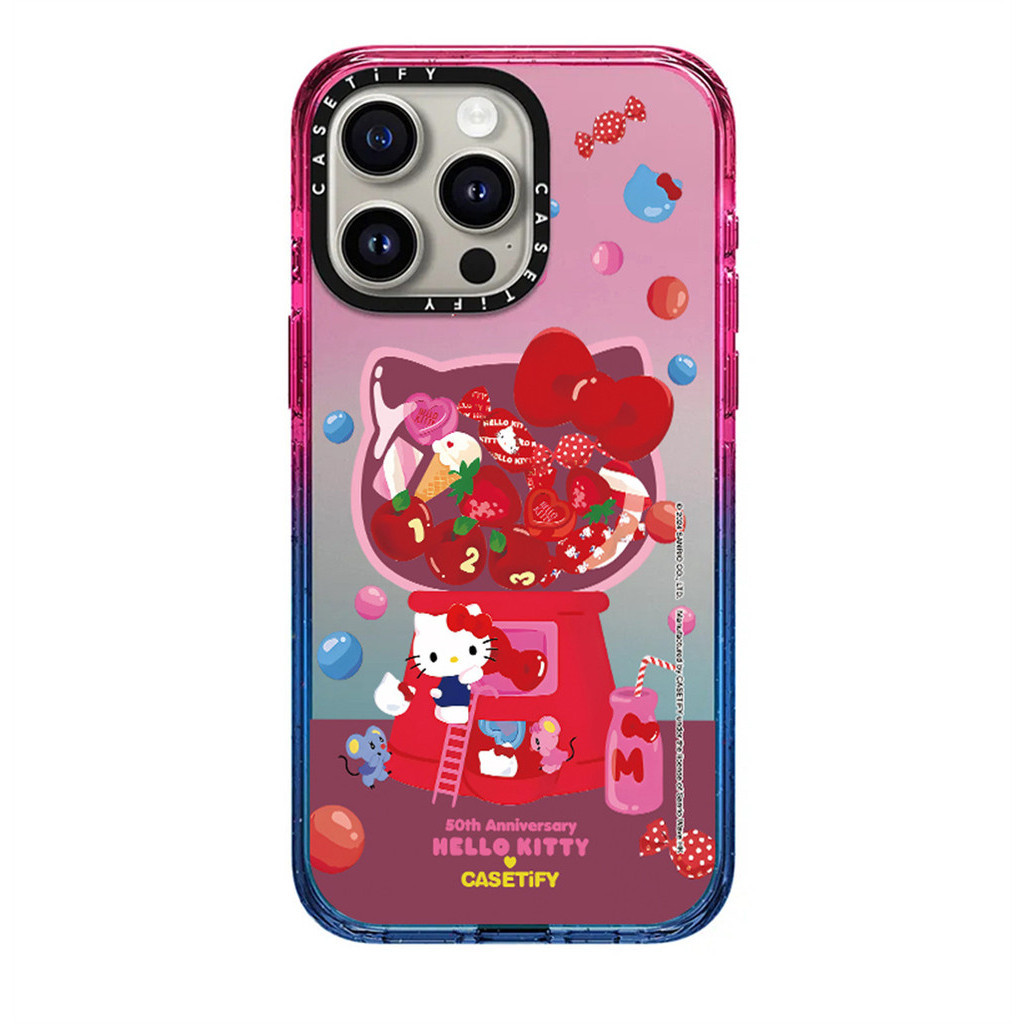 CASETiFY Hello Kitty 50th Anniversary - Sticker Frame Case Cotton