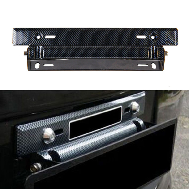 BFR1 License Plate Frames Universal Adjustable Tail Light Bracket Mount License Plate Holder