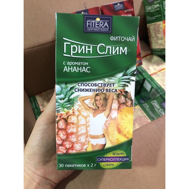 Trà Thanh Lọc Cơ Thể Fitera Dứa