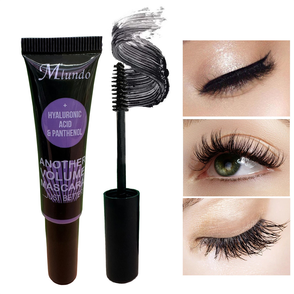 Waterproof Black Mascara Dense Curling Lengthening Eyelashes Long Lasting Not Easy to Smudge