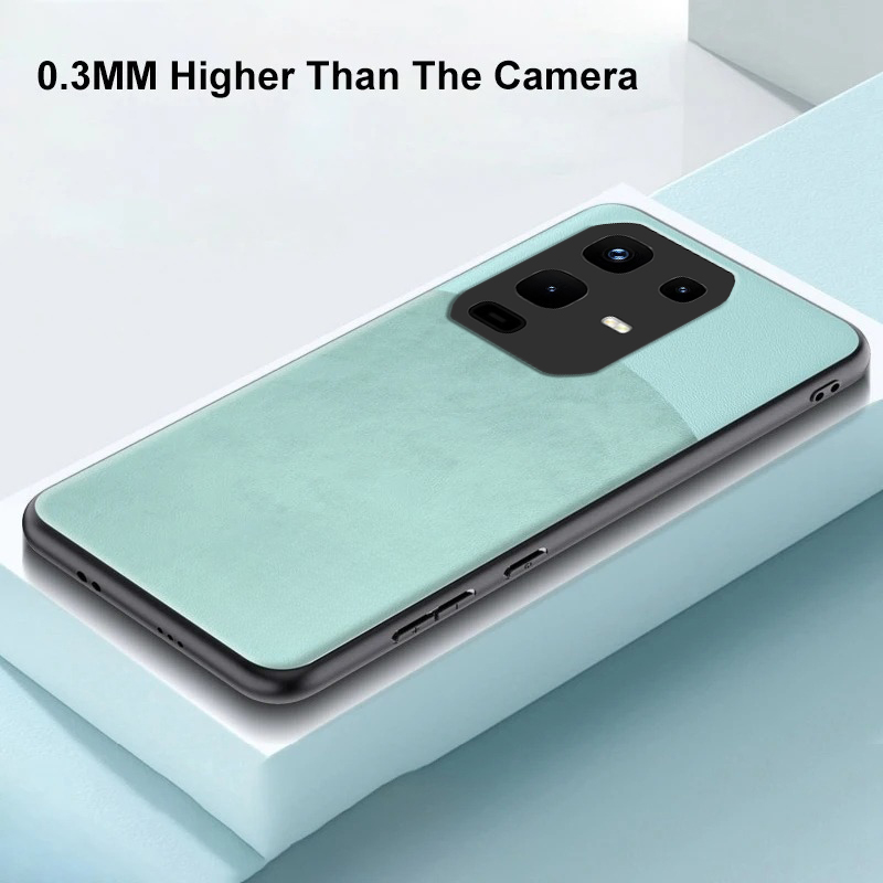 New Phone case infinix Note 50S 50X Back cover 360 Degrees Protection Leather Soft Border Anti-fingerprint Color Blocking Design For infinix Note50 X 50 S case. 