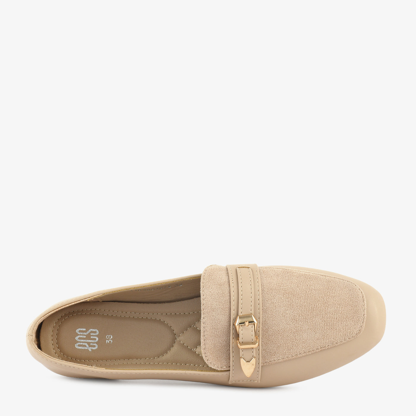 ECS%20Dual%20Buckle%20Flat%20Loafers%20For%20Women%20-%20Image%2010