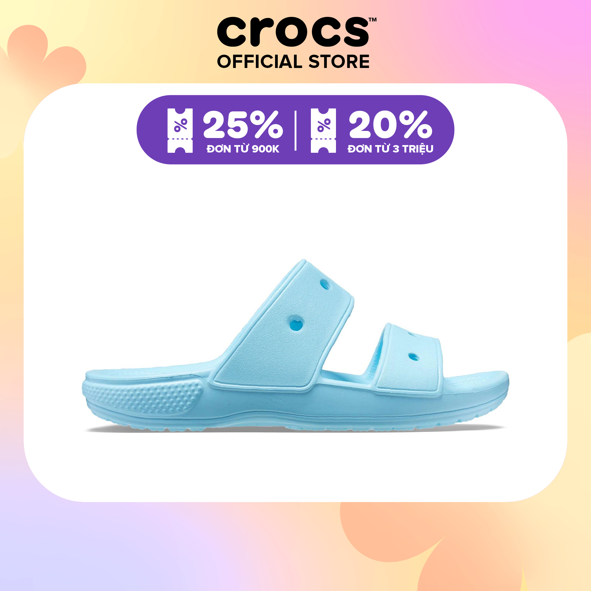 Dép Unisex Crocs Classic - 206761-411