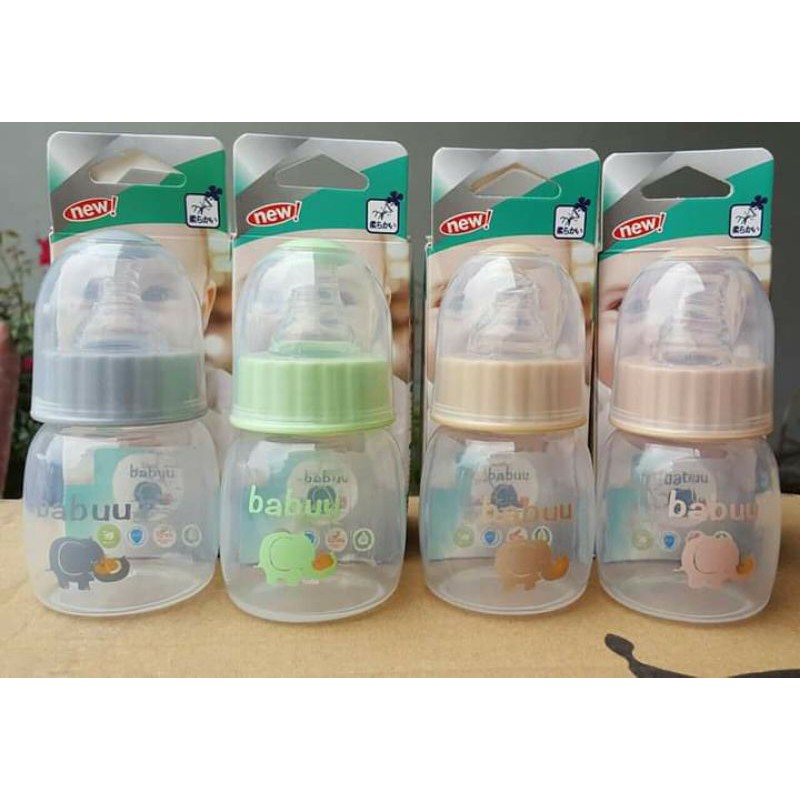 Bình sữa sơ sinh 60 ml Babuu nhât bản