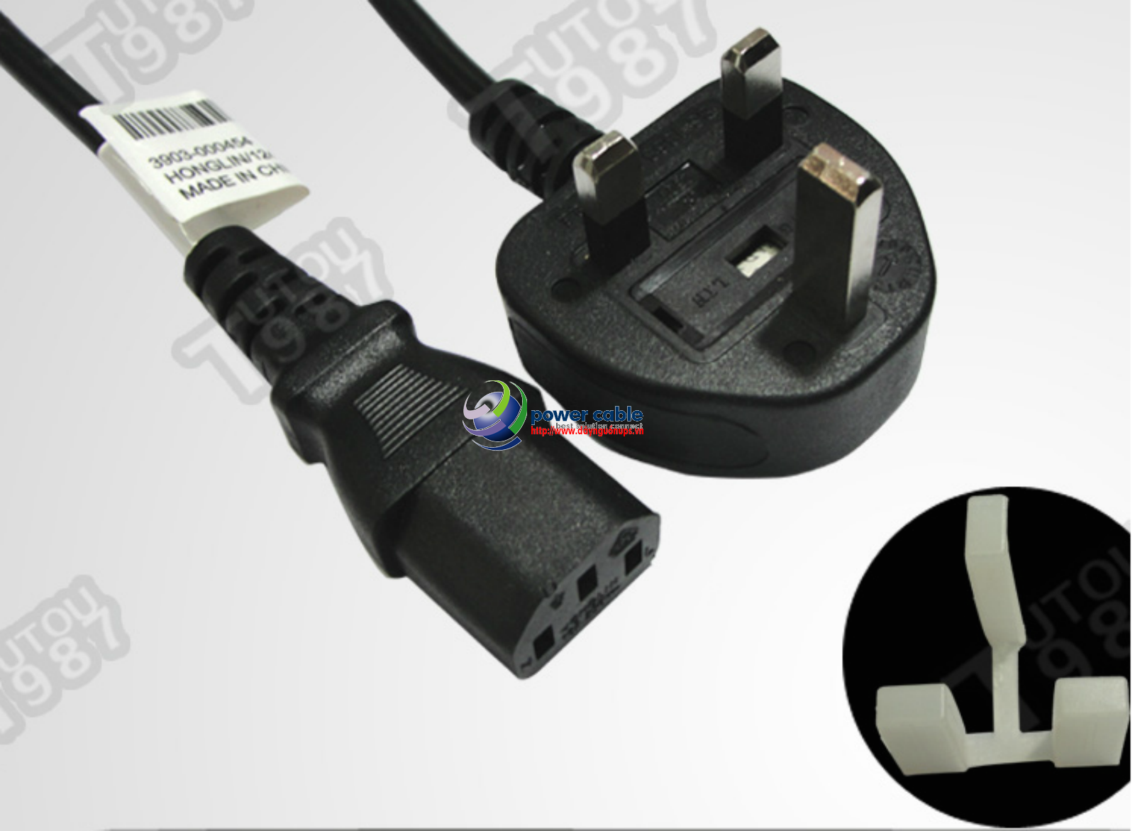 Dây nguồn máy tính PC, laptop theo máy xịn