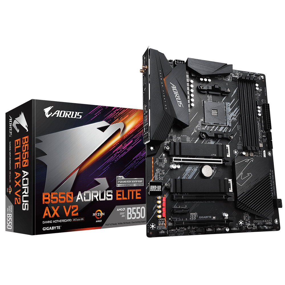 CPU AMD Ryzen 7 5800X & B550 AORUS PRO V2 7cff15969914d27518a3721a6e35b5
