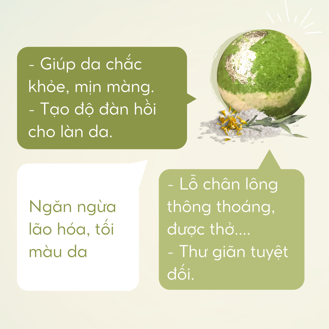 EMERALD [Labbi] Bath bomb / Viên sủi bồn tắm / Bom tắm