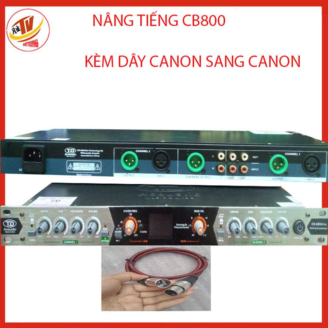 [kèm micro mv01] Nâng tiếng-nâng tiếng- nâng tiếng td cb 800