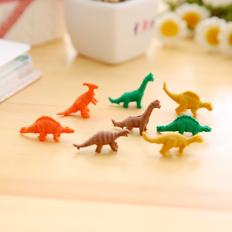 Hộp gôm tẩy trứng khủng Long 6 con