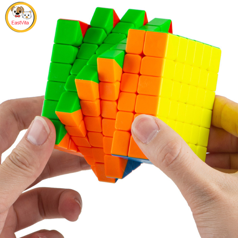 Diansheng 7*7 Magic Cube Stickerless Intelligence Cube Puzzle Toy Perfect Gift