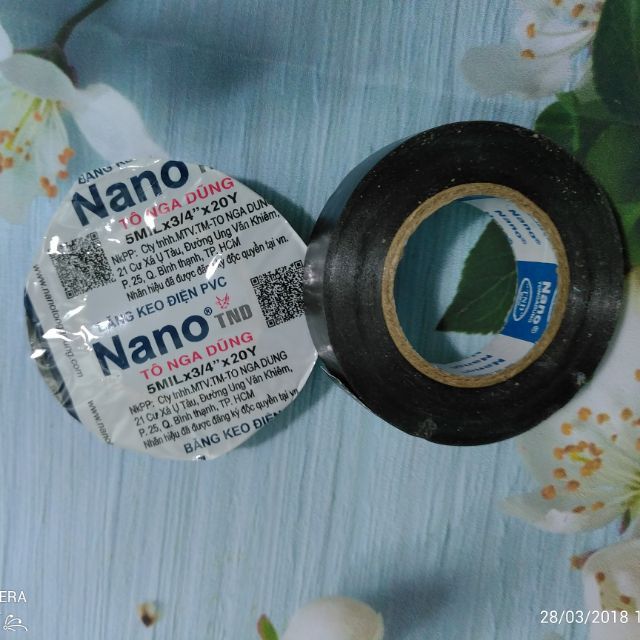 Băng Keo Nano Cách Điện Nhỏ và Lớn