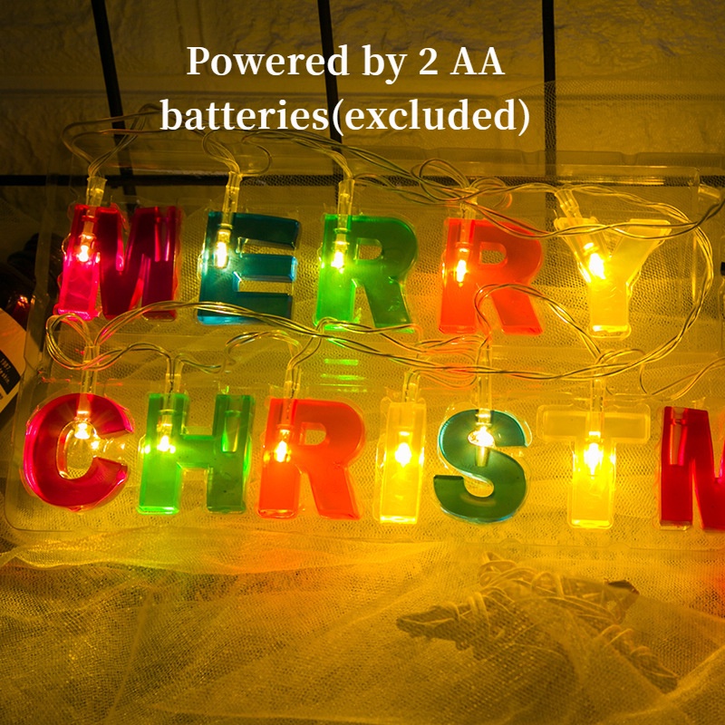 Led Merry Christmas Lighting Chain Christmas Tree Decorative Lamp Christmas Decorative Lights