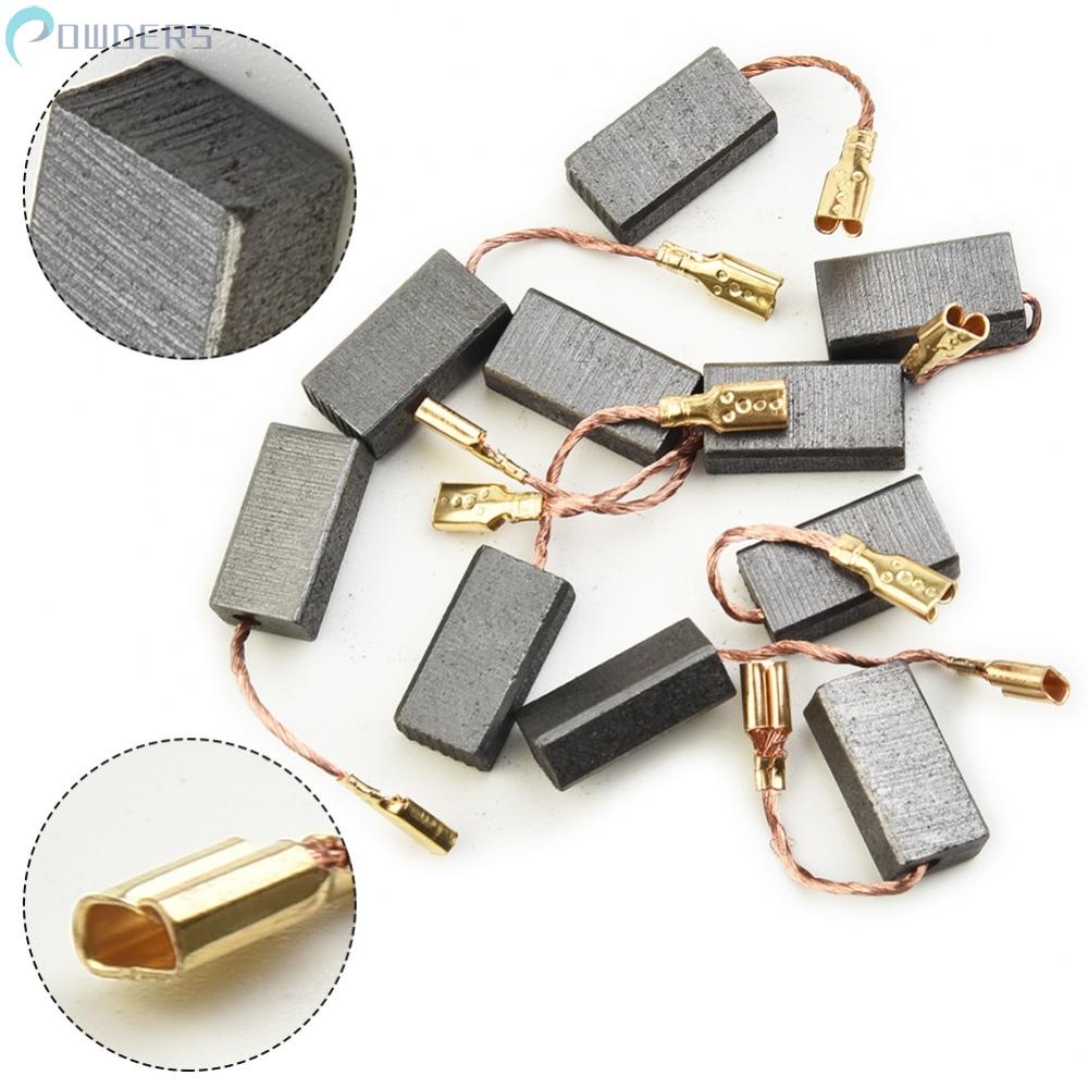 6pcs chổi than thay thế cho máy mài bosch gws6 100 dongcheng s1m ff03 100a