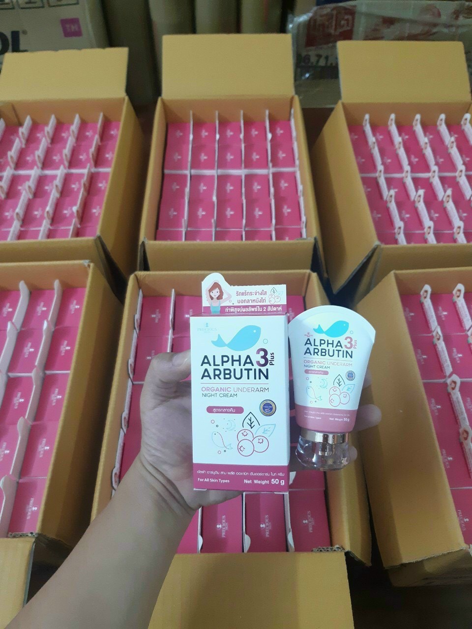 Kem dưỡng trắng thâm nách alpha abutin 3plus 50g