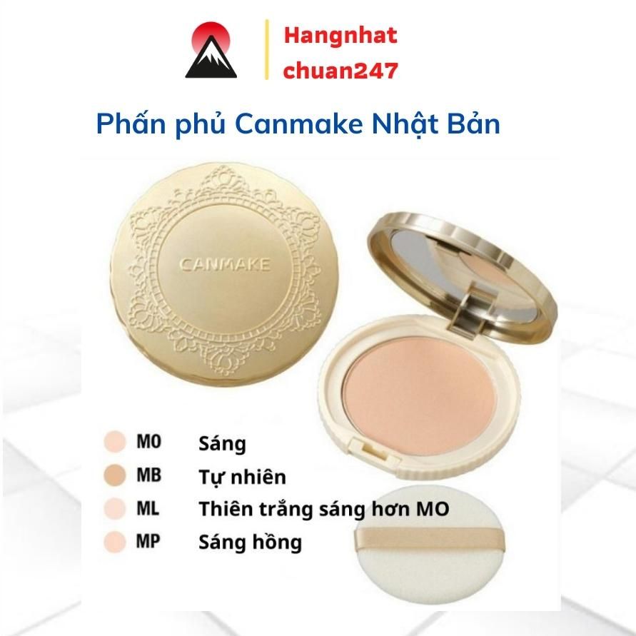 Phấn phủ Canmake phấn phủ kềm dầu nhật bản mẫu mới