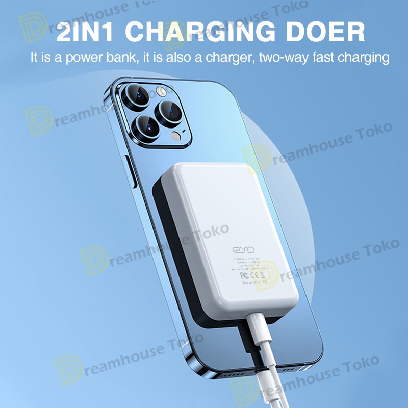 Powerbank 5000mAh Wireless Charger For iP hone 12 13 14 Pro Max